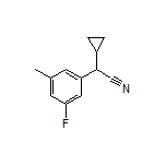 2-Cyclopropyl-2-(3-fluoro-5-methylphenyl)acetonitrile