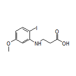 3-[(2-Iodo-5-methoxyphenyl)amino]propanoic Acid