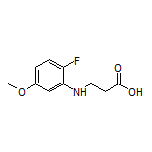 3-[(2-Fluoro-5-methoxyphenyl)amino]propanoic Acid