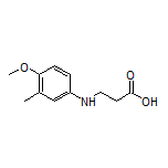 3-[(4-Methoxy-3-methylphenyl)amino]propanoic Acid