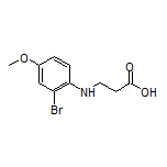 3-[(2-Bromo-4-methoxyphenyl)amino]propanoic Acid