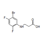 3-[(5-Bromo-2,4-difluorophenyl)amino]propanoic Acid