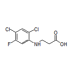 3-[(2,4-Dichloro-5-fluorophenyl)amino]propanoic Acid