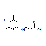 3-[(4-Fluoro-3,5-dimethylphenyl)amino]propanoic Acid