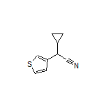 2-Cyclopropyl-2-(3-thienyl)acetonitrile