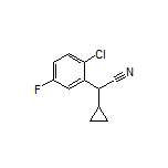 2-(2-Chloro-5-fluorophenyl)-2-cyclopropylacetonitrile