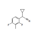 2-Cyclopropyl-2-(2,4-difluoro-3-methylphenyl)acetonitrile