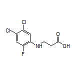 3-[(4,5-Dichloro-2-fluorophenyl)amino]propanoic Acid