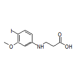 3-[(4-Iodo-3-methoxyphenyl)amino]propanoic Acid