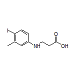 3-[(4-Iodo-3-methylphenyl)amino]propanoic Acid