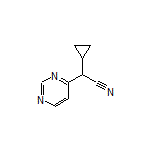 2-Cyclopropyl-2-(4-pyrimidinyl)acetonitrile