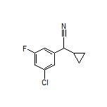 2-(3-Chloro-5-fluorophenyl)-2-cyclopropylacetonitrile