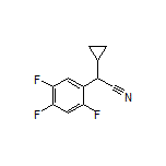 2-Cyclopropyl-2-(2,4,5-trifluorophenyl)acetonitrile