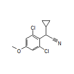 2-Cyclopropyl-2-(2,6-dichloro-4-methoxyphenyl)acetonitrile