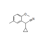 2-Cyclopropyl-2-(2-methoxy-5-methylphenyl)acetonitrile