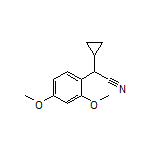 2-Cyclopropyl-2-(2,4-dimethoxyphenyl)acetonitrile