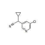 2-(5-Chloropyridin-3-yl)-2-cyclopropylacetonitrile