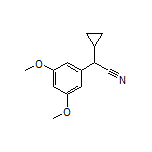 2-Cyclopropyl-2-(3,5-dimethoxyphenyl)acetonitrile