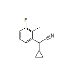 2-Cyclopropyl-2-(3-fluoro-2-methylphenyl)acetonitrile