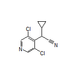 2-Cyclopropyl-2-(3,5-dichloropyridin-4-yl)acetonitrile