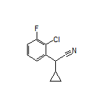 2-(2-Chloro-3-fluorophenyl)-2-cyclopropylacetonitrile