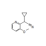 2-Cyclopropyl-2-(3-methoxypyridin-2-yl)acetonitrile