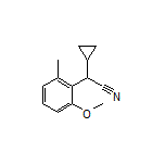 2-Cyclopropyl-2-(2-methoxy-6-methylphenyl)acetonitrile