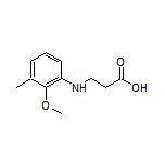 3-[(2-Methoxy-3-methylphenyl)amino]propanoic Acid