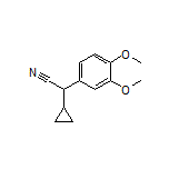 2-Cyclopropyl-2-(3,4-dimethoxyphenyl)acetonitrile