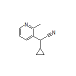 2-Cyclopropyl-2-(2-methylpyridin-3-yl)acetonitrile