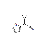 2-Cyclopropyl-2-(2-furyl)acetonitrile