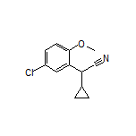 2-(5-Chloro-2-methoxyphenyl)-2-cyclopropylacetonitrile