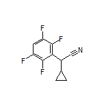 2-Cyclopropyl-2-(2,3,5,6-tetrafluorophenyl)acetonitrile