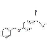 2-[4-(Benzyloxy)phenyl]-2-cyclopropylacetonitrile