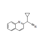 2-Cyclopropyl-2-(2-quinolyl)acetonitrile