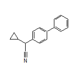 2-(4-Biphenylyl)-2-cyclopropylacetonitrile