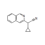 2-Cyclopropyl-2-(3-isoquinolyl)acetonitrile