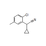 2-(2-Chloro-5-methylphenyl)-2-cyclopropylacetonitrile