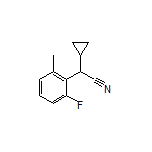 2-Cyclopropyl-2-(2-fluoro-6-methylphenyl)acetonitrile