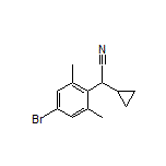 2-(4-Bromo-2,6-dimethylphenyl)-2-cyclopropylacetonitrile