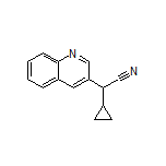 2-Cyclopropyl-2-(3-quinolyl)acetonitrile