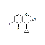 2-Cyclopropyl-2-(2,3-difluoro-6-methoxyphenyl)acetonitrile