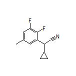 2-Cyclopropyl-2-(2,3-difluoro-5-methylphenyl)acetonitrile