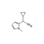 2-Cyclopropyl-2-(1-methyl-2-pyrrolyl)acetonitrile