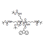 (S)-N-[(R)-1-Boc-5-(Boc-amino)pentyl]-6-(Boc-amino)-2-[(S)-6-(Boc-amino)-2-(Fmoc-amino)hexanamido]hexanamide