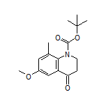 1-Boc-6-methoxy-8-methyl-2,3-dihydroquinolin-4(1H)-one