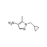 1-(Cyclopropylmethyl)-5-methyl-1H-pyrazol-4-amine