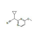 2-Cyclopropyl-2-(4-methoxypyrimidin-2-yl)acetonitrile