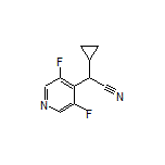 2-Cyclopropyl-2-(3,5-difluoropyridin-4-yl)acetonitrile