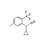 2-Cyclopropyl-2-[5-methyl-2-(trifluoromethyl)phenyl]acetonitrile